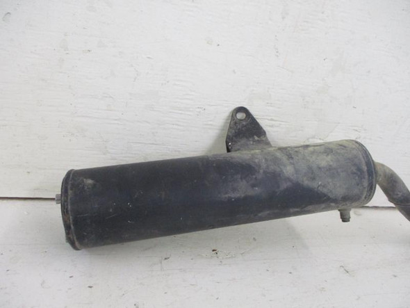 05 Suzuki DRZ 125 125L Exhaust Muffler Silencer Head Pipe Manifold 2003-2025