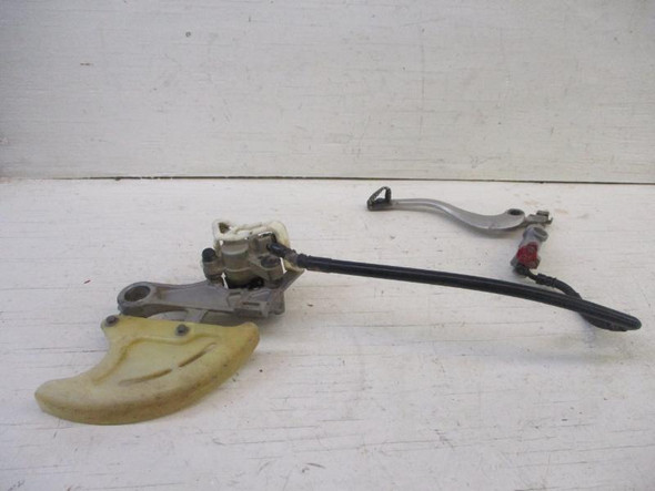 08 Honda CRF 250 R Rear Brake Caliper Master Cylinder Hose 2008-2009