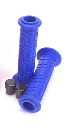 ATV Grips Blue 7/8" for Kawasaki KVF300 360 400 650 700 750 Prairie Brute Force