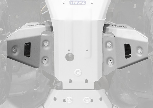 Rival Alloy Front A Arm Guards 24.7124.1-4 for Yamaha Grizzly 700 EPS 16-25