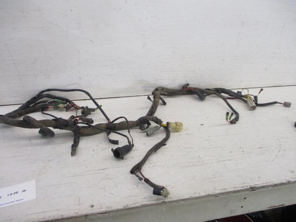 04 Bombardier DS 650 Baja X Wiring Harness *For Parts Only Melted* 710000501 2004