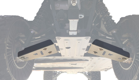 Rival Alloy Rear A Arm Guards 2444.8164.1 for CF-Moto UForce 600 2022-2025