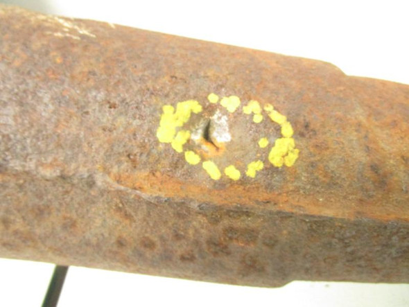 93 Polaris 350L 4x4 Trail Boss Exhaust Muffler Head Pipe 1260588-029 1992-1993