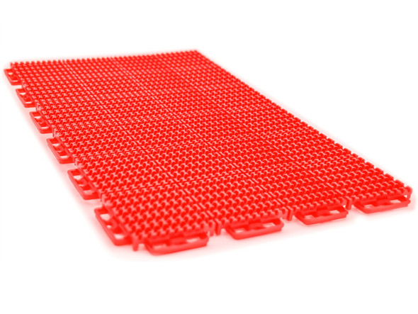 Caliber 24pc 27sf Red ProTech XT Traction Flooring Tiles 13613-2