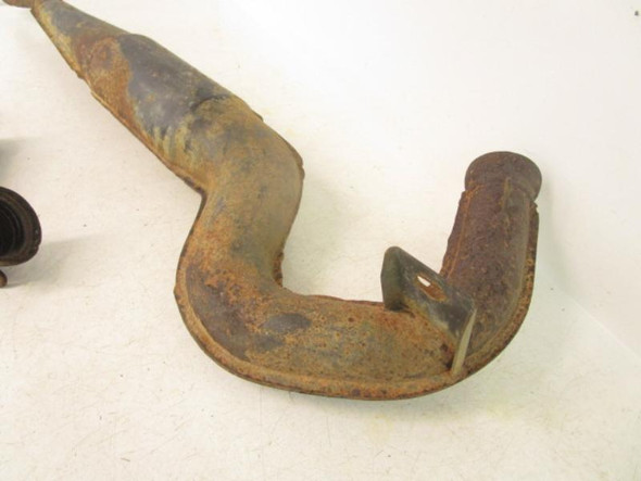 97 Polaris Scrambler Sport 400L Exhaust Muffler Head Pipe 1260681-029 1995-1998