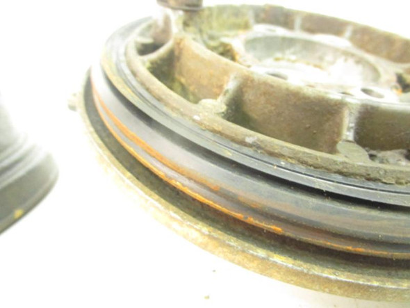 99 Yamaha YFM 350 Big Bear 2x4 Rear Brake Plate 4SH-25321-00-00 1996-1999