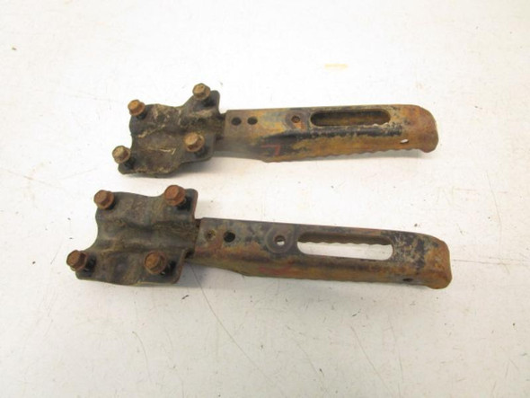 92 Honda TRX 200 D Type II Left Right Foot Peg Rests 50610-HF1-670 1990-1997