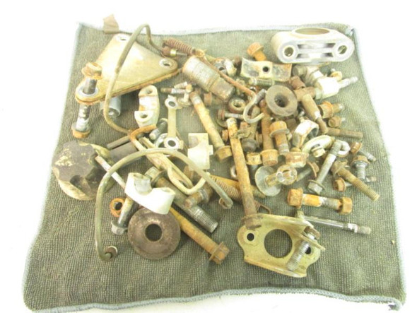 98 Yamaha YFM 350 Big Bear Misc Chassis Frame Hardware 1987-1999