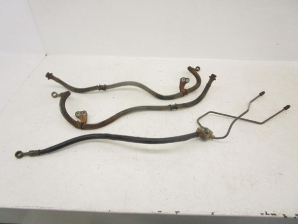 99 Yamaha YFM 350 Big Bear 2x4 Front Brake Lines Hoses 4KB-25872-00-00 1997-1999