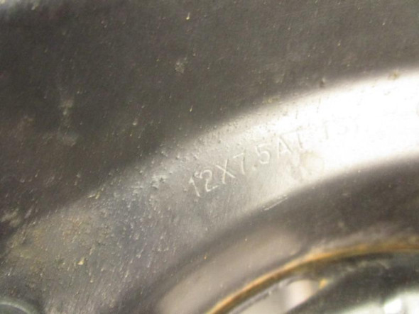 99 Yamaha YFM 350 Big Bear 2x4 Rear Wheel Rim 12x7.5 #1 4UH-25390-00-33 1999