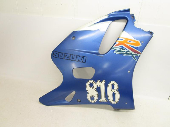 95 Suzuki GSXR 750 Right Upper Fairing Cowling Body 94407-17EF1-1LE 1993-1995