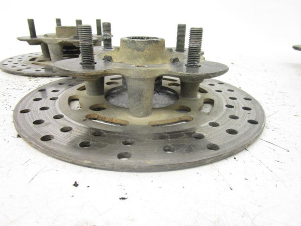 99 Yamaha YFM 600 Grizzly Front Wheel Hubs 5GT-25111-00-00 1999-2001