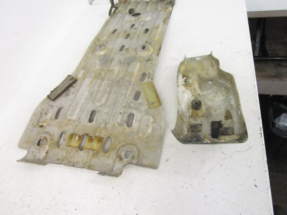 99 Yamaha YFM 600 Grizzly Skid Plates 4WV-2147E-00-00 1998-1999