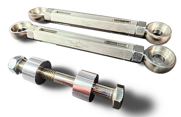 Voodoo Adjustable Lowering Links VLLAZX14K6N for Kawasaki ZX14 ZX14R 2006-2025