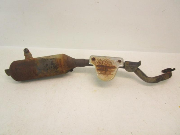 04 Polaris Sportsman 90 Exhaust Muffler Head Pipe 0450656 2001-2004