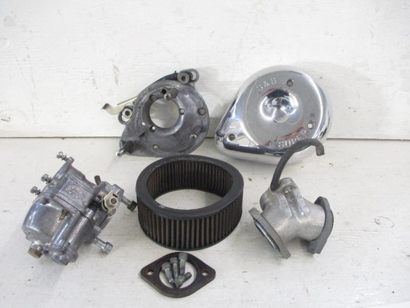 S&S Shorty Super E Harley Davidson Carburetor Intake 1991-1993 Sportster 883 120