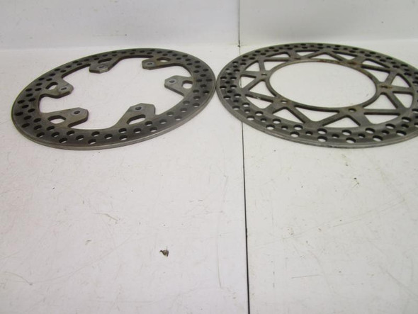 00 Yamaha YZ 426F Front Rear Brake Rotors 4XM-2582T-00-00 1998-2000