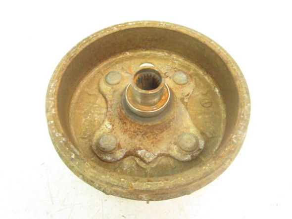 87 Honda TRX 350 4x4 Fourtrax Front Wheel Brake Drum #2 44622-HA7-670 1986-1987