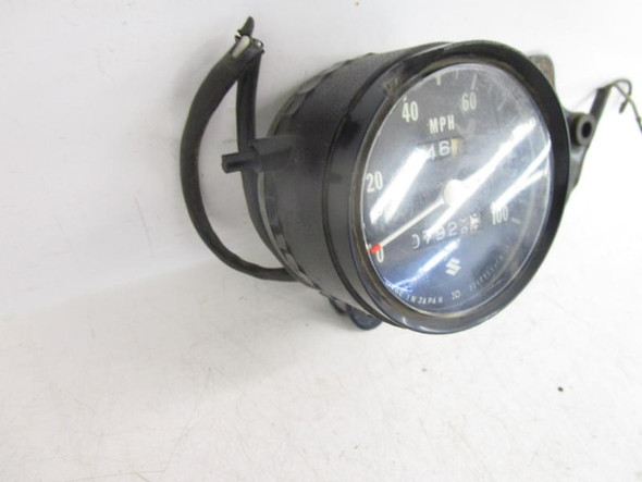 1973 73 Suzuki RV 125 Speedometer Speedo Mount 7929 Miles