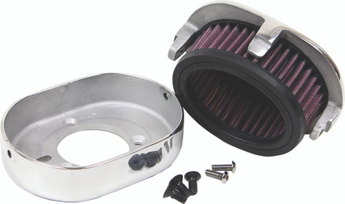 Polished Mini Ed Air Cleaner Old-Stf STF20P for S&S Super E G