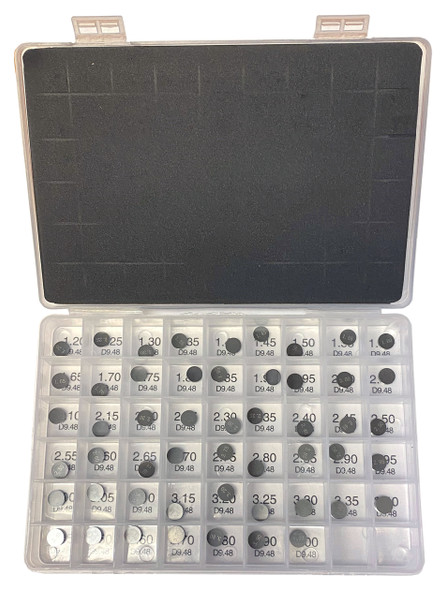 52pc 9.48mm Valve Shim Kit for Yamaha 1998-01 WR400F 2000-02 WR426F 99-12 TTR250