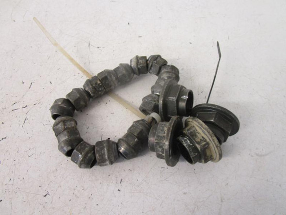 04 Yamaha YFM 660 Grizzly Wheel Lug Crown Nuts 90179-10007-00 2002-2008