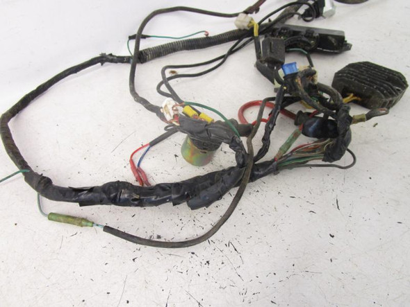 87 Yamaha YFM 350 X Warrior Wire Wiring Harness 1UY-82590-00-00 1987-1989