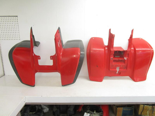 87 Yamaha YFM 350 X Warrior Front Rear Fenders 1UY-W215D-12-00 1987-1989