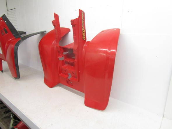 87 Yamaha YFM 350 X Warrior Front Rear Fenders 1UY-W215D-12-00 1987-1989