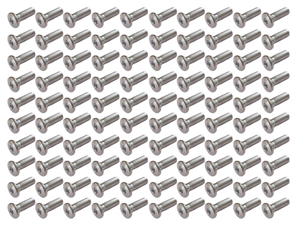 CRU Products Bolt M10 x 1.25 30mm Flat Head Allen Bolt Lot of 100