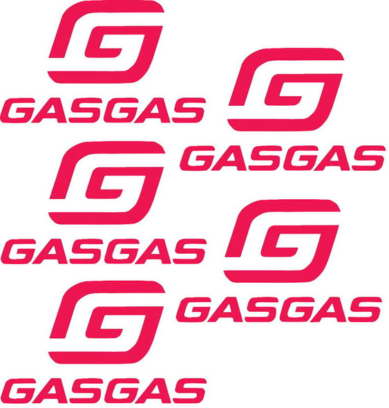 Factory Effex 5pk GasGas Stickers 28-90700
