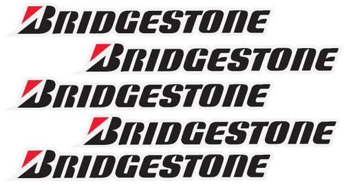 Factory Effex 5pk Bridgestone Stickers 04-2680