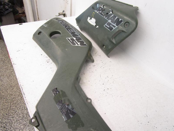 98 Honda TRX 450 FM Foreman Left Right Side Covers 83500-HM7-A00ZA 1996-2004