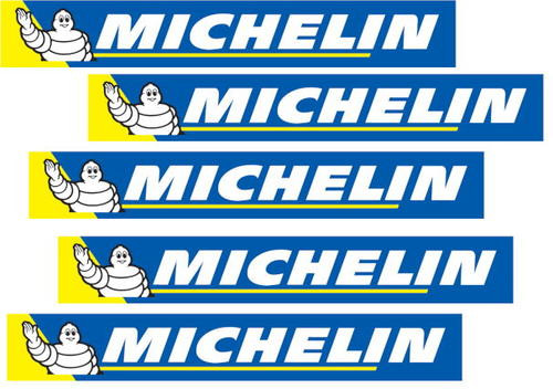 Factory Effex 5pk Michelin Stickers 06-90012
