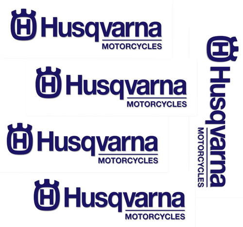 Factory Effex 5pk Husqvarna Stickers 22-90600