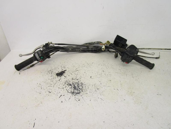 2002-2008 Yamaha YFM 660 Grizzly Complete HandleBars Throttle Switch Brakes