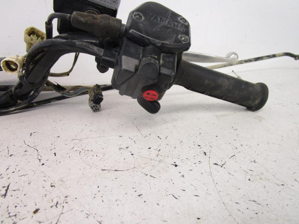 2002-2008 Yamaha YFM 660 Grizzly Complete HandleBars Throttle Switch Brakes