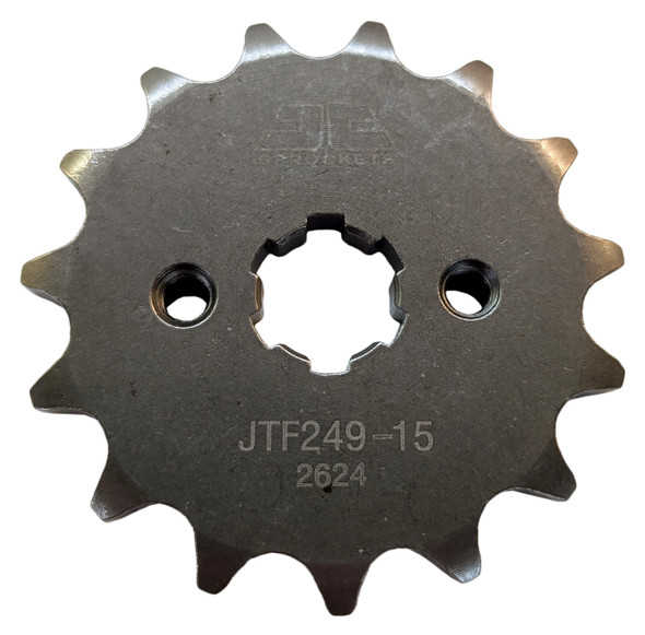 JT 15 Tooth Front Sprocket JTF249.15T Fits Honda 2019 20 21 22 Monkey Z125M ABS