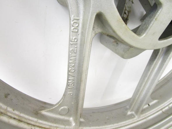 07 Kawasaki EX 250 Ninja Front Wheel Rim 16x2.15" 41073-1365-795 2007