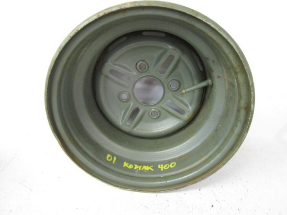 01 Yamaha Kodiak 400 Rear Wheel Rim 12x7.5" 5GH-25390-00-00 2000-2002