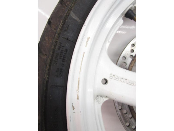 1991 Suzuki GS 500 E Front Wheel Rim 54111-34C00-28W 17x3.00" 1988-1995