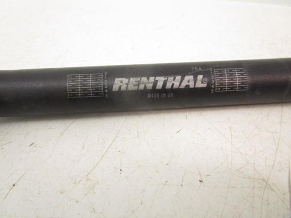 1991 Suzuki GS 500 E Renthal 7/8 22mm 754 Road Low Black Handlebars Bars