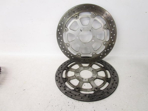 02 Suzuki GSXR 600 Front Brake Rotors 59210-33E40 1998-2002