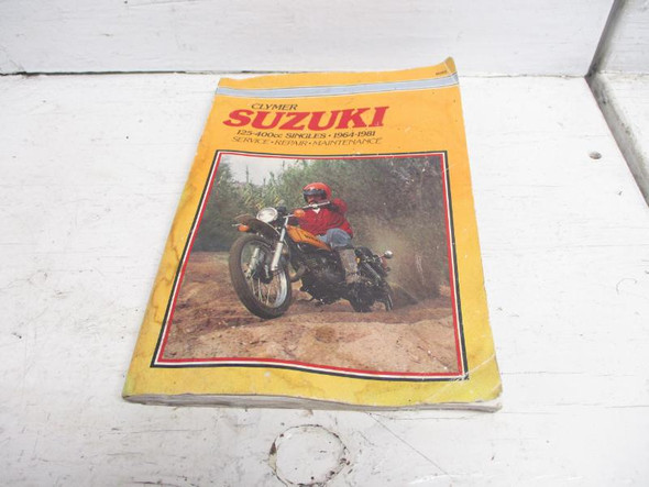 1964-1981 Suzuki 125 185 250 400 CC RM TS Clymer Repair Manual M369