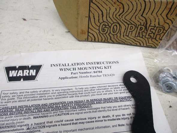 2007-2013 Honda Rancher 420 Warn Winch Mount 84704