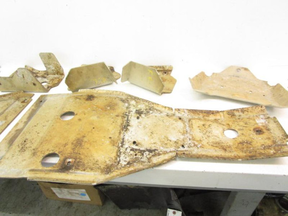 06 Suzuki LTA 700X King Quad Aftermarket Aluminum Skid Plate Guard Set 2005-2007