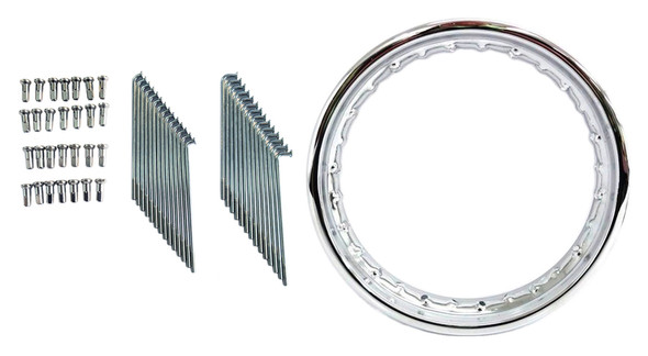 Kawaski KDX50 KDX 50 OEM Front or Rear Rim Spoke Set Wheel Assembly Kit 1.40x10