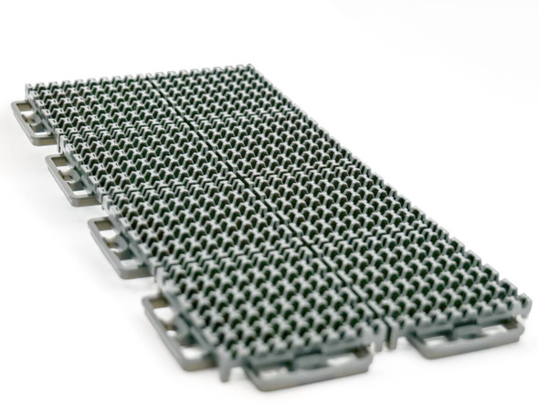 Caliber 8pc 9sf Grey ProTech XT Traction Flooring Tiles 13611-3