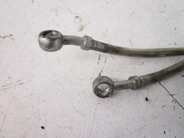 1993-2001 Kawasaki ZX11 D 1100 Ninja Aftermarket Braided Front Brake Lines Hose