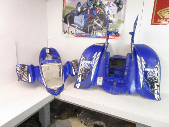 01 Yamaha YFM 660 Raptor Front Rear Fenders 5LP-W2151-00-00 2001-2005
